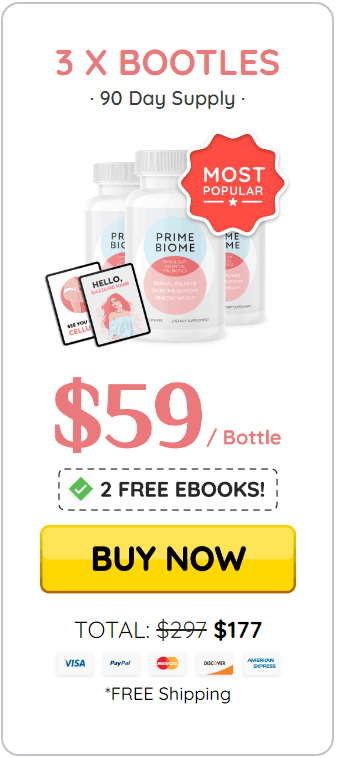 Buy Prime Biome 3 bottle
